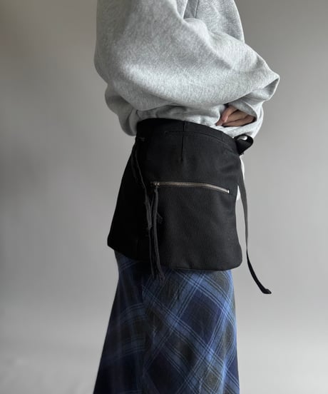 【RE;CIRCLE】 RE Suit Waist Belt Bag / 260917-014