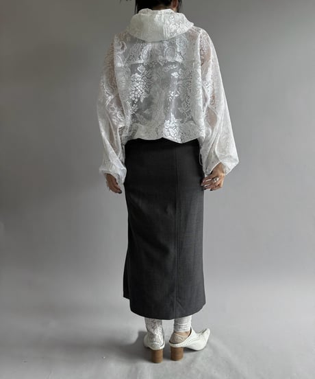 【RE;CIRCLE】RE Lace Hooded Jacket / 260914-010