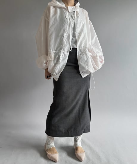 【RE;CIRCLE】RE Snow Parka Jacket Dyed Light Pink / 260914-012
