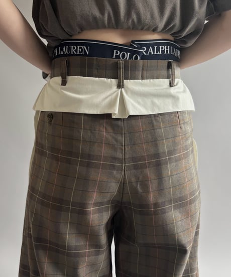 【RE;CIRCLE】 Re Slacks Pocket Shorts /  260727-008