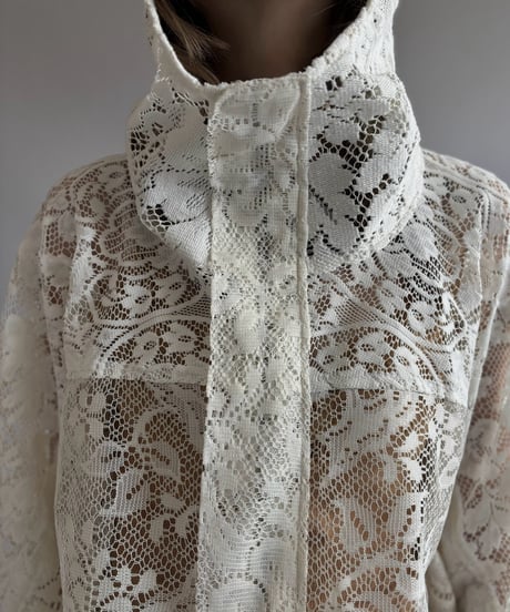【RE;CIRCLE】RE Lace Hooded Jacket / 260824-010