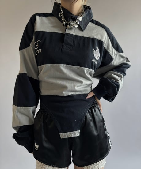 【RE;CIRCLE】 RE Leotard Rugger Shirt/ 260928-013