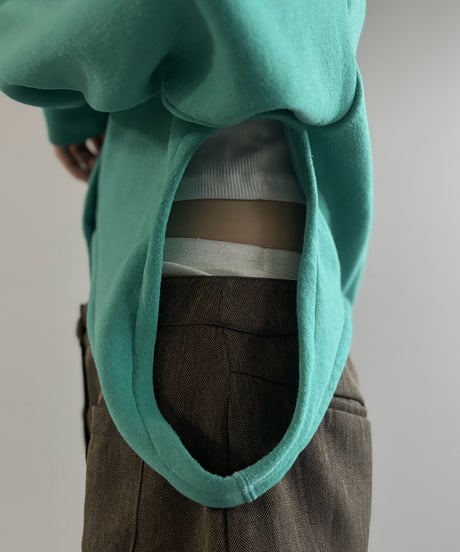 【RE;CIRCLE】 RE Deformed Sweat Cardigan / 261008-011