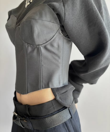 【Chinatsu Aoyama】 Sweat Suit Corset  /  2601022-001