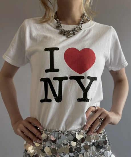【USED】 Fruit of the Loom I ♡ NY T-Shirt/ 260711-013