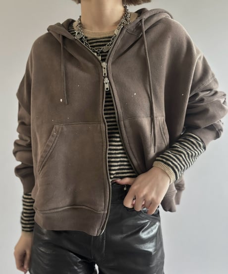 【RE;CIRCLE】 RE Zip Parka Short / 261008-007