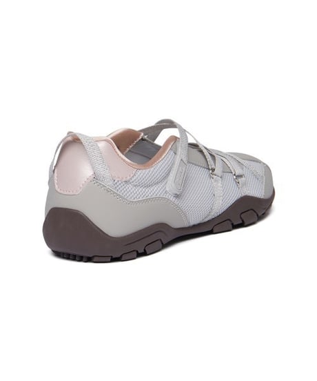 【OUTLET / ROCKFISH WEATHERWEAR】 ZANE X-STRAP SNEAKERS Silver / RF1SHBF1SK010