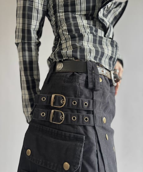 【USED】 DAMN NEAR KILT'EM Design Skirt / 260919-010