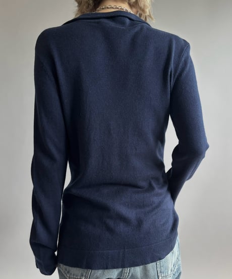 【USED】 Lauren Ralph Lauren Skipper V-Neck Knit  / 261017-021