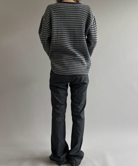 【USED】 90's~00's Polo Ralph Lauren V-Neck Thermal L/S Tee / 261003-010