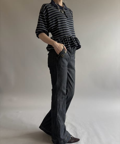 【RE;CIRCLE】 RE Polo PEPLUM / 260806-003