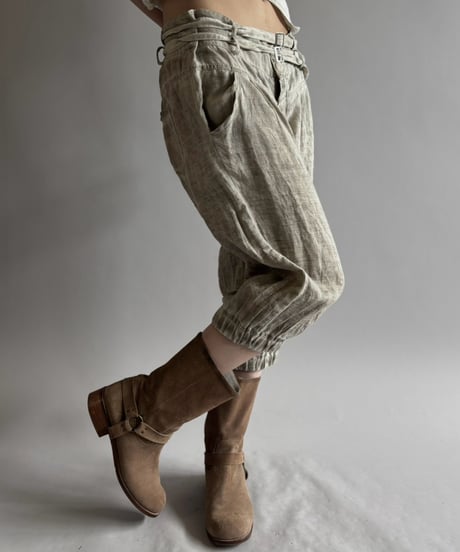 【USED】 Linen Ankle Length Pants / 260815-011