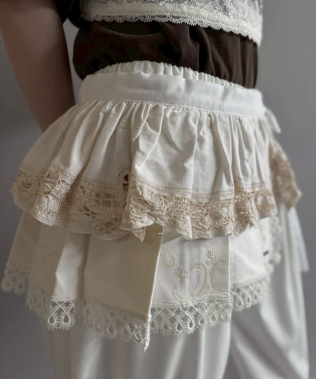 【Chinatsu Aoyama】 RE The Home Makers Wrap Skirt / 260716-044