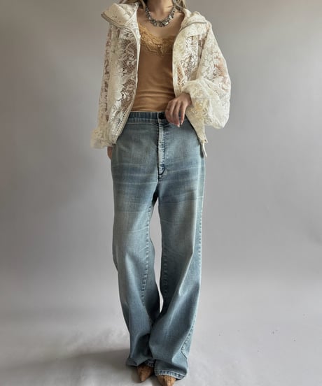 【RE;CIRCLE】RE Lace Hooded Jacket / 260824-010