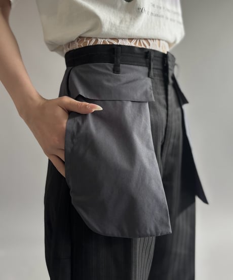 【RE;CIRCLE】 Re Slacks Pocket Shorts /  260727-005