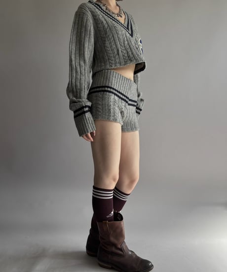 【RE;CIRCLE】 RE Tilden Knit Set-up  /261019-031