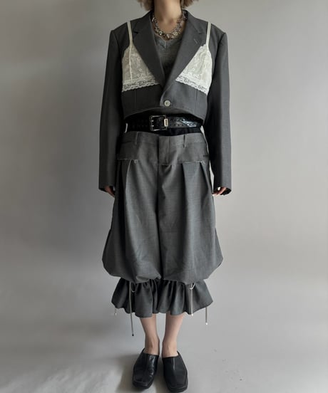 【Chinatsu Aoyama】 Suit Camisole Jacket  /  2601022-038