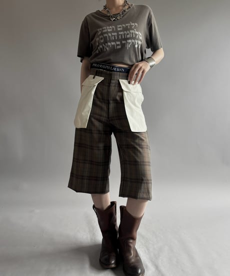 【RE;CIRCLE】 Re Slacks Pocket Shorts /  260727-008