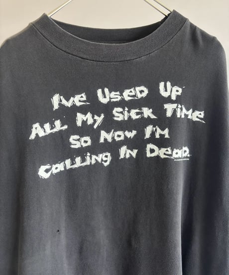 【USED】 ALL MY SICK TIME T-Shirt / 260822-021