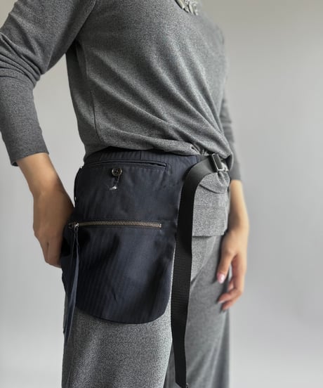 【RE;CIRCLE】 RE Suit Waist Belt Bag / 260917-010