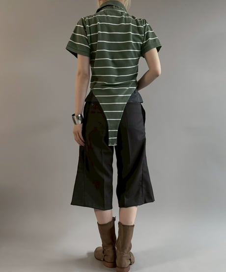 【RE;CIRCLE】RE Leotard Polo Shirt / 260713-015