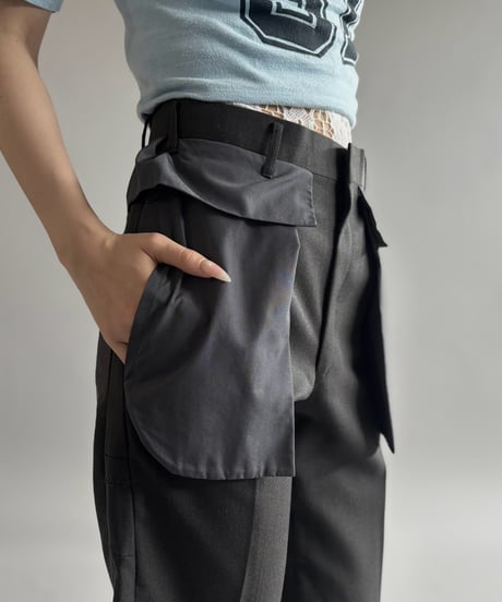 【RE;CIRCLE】 Re Slacks Pocket Shorts /  260727-004