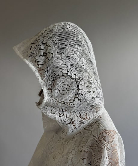 【RE;CIRCLE】RE Lace Hooded Jacket / 260824-004