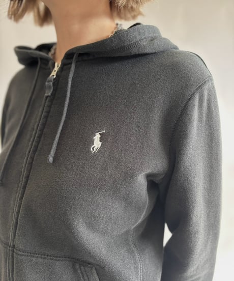 【USED】 Ralph Lauren Sport Zip-Up Hoodie  / 261017-018