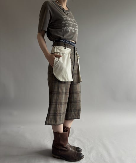 【RE;CIRCLE】 Re Slacks Pocket Shorts /  260727-008