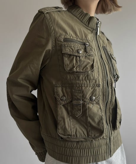 【USED】 TOMMY HILFIGER Military Blouson  / 261010-004