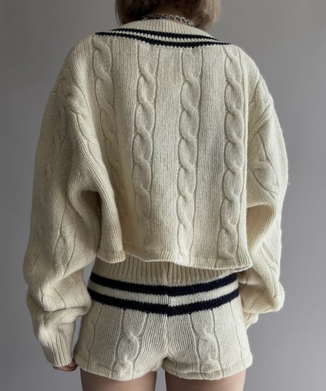 【RE;CIRCLE】 RE Tilden Knit Set-up  /261019-030