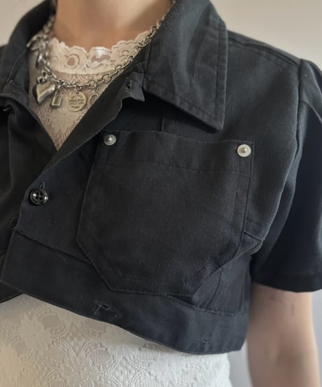 【Chinatsu Aoyama】 RE Makers Shirt Dark Navy / 260813-037