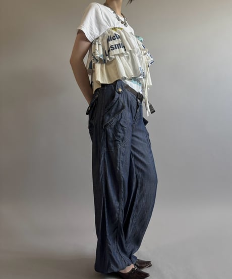 【RE;CIRCLE】  RE Eco Bag Wrap Skirt / 260810-015