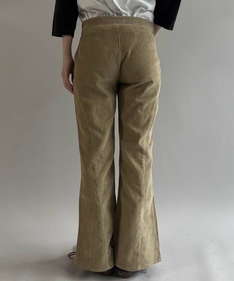【RE;CIRCLE】 RE Lace-up Cords Pants / 261008-016