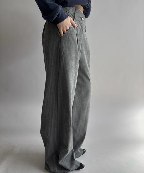 【USED】 Sfera Stripe Wide Pants / 261017-019