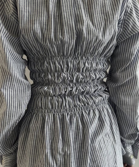 【RE;CIRCLE】 RE Shirring Shirt / 261008-002