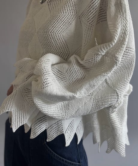【RE;CIRCLE】 RE Crochet Top / 260803-016