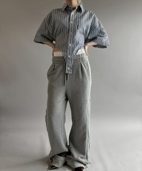 【RE;CIRCLE】RE Leotard Stripe S/S Shirt / 260713-007