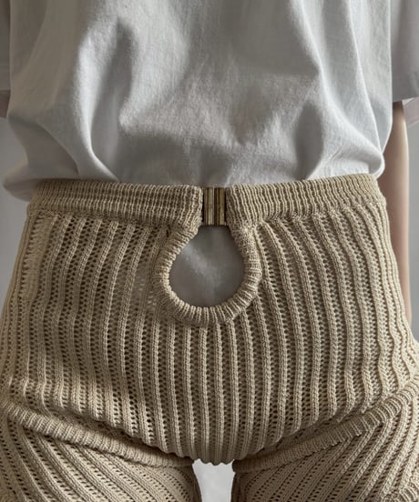 【USED】 Design Knit Shorts / 260725-021