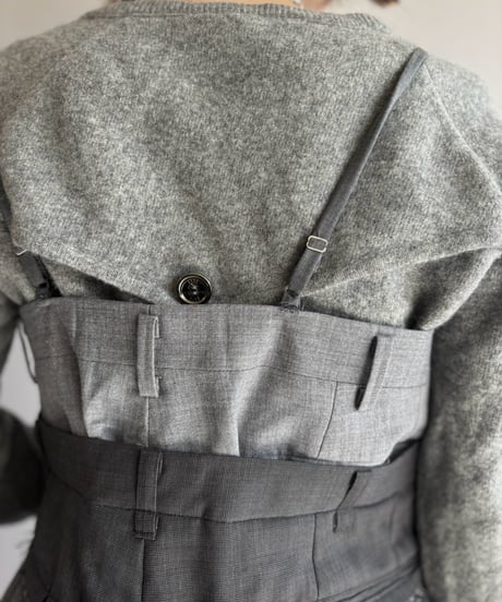 【Chinatsu Aoyama】 Suit Bustier /  2601022-035
