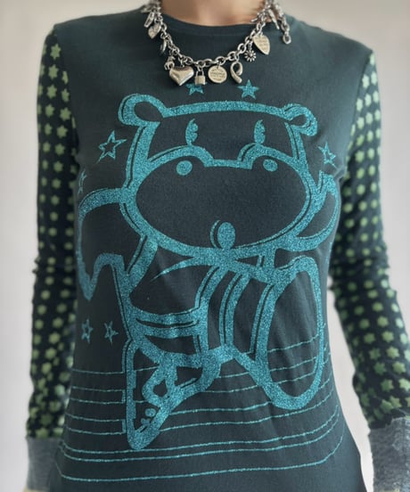 【USED】 Dead Stock All-Over Print L/S Tee / 261024-009