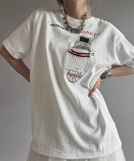 【USED】 Made in USA 90's INTERNET T-Shirt / 260822-011