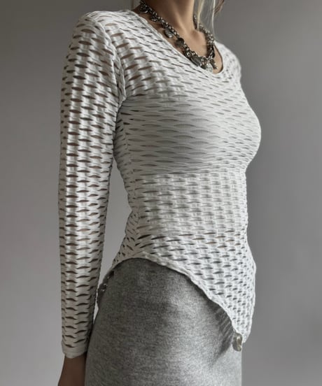 【USED】 Design Mesh Body Suit / 260926-011