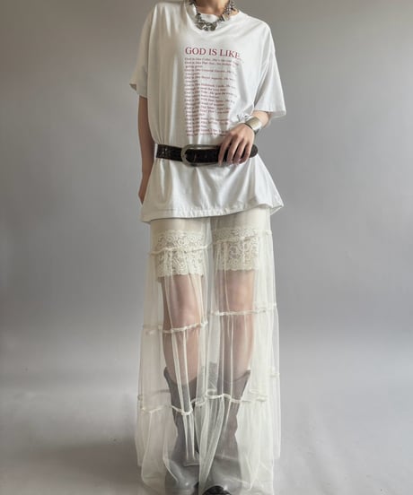 【USED】 Made in USA GOD IS LIKE T-Shirt / 260808-017