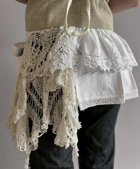 【Chinatsu Aoyama】 RE The Home Makers Wrap Skirt / 260716-047