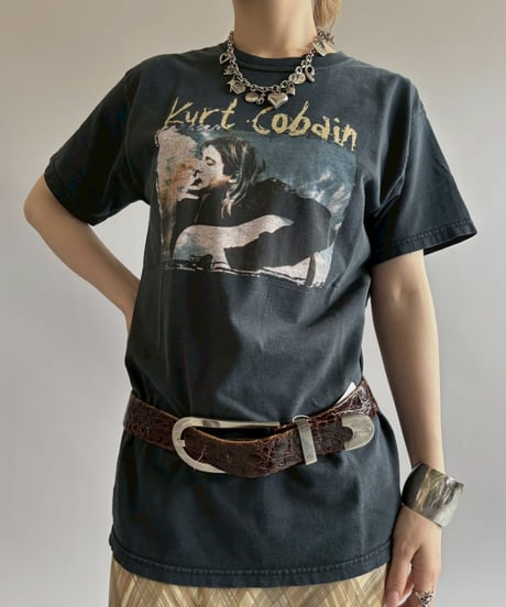 【USED】 Hanes Kurt Cobain T-Shirt/ 260718-007