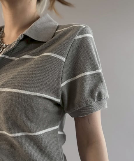 【RE;CIRCLE】RE Leotard Polo Shirt / 260713-016