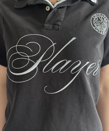 【Chinatsu Aoyama】 RE Player Polo Shirt / 260827-021