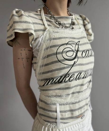 【Chinatsu Aoyama】 RE Apron / 260716-030