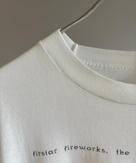 【USED】90's Firstar Firework T-Shirt / 260801-013